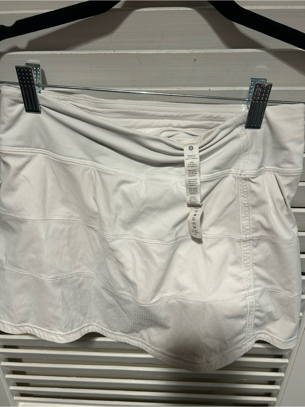 Lululemon White Women’s Athletic Skort Size 4T - Picture 3 of 3